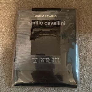 Emilio Cavallini S/M Black Leggings
